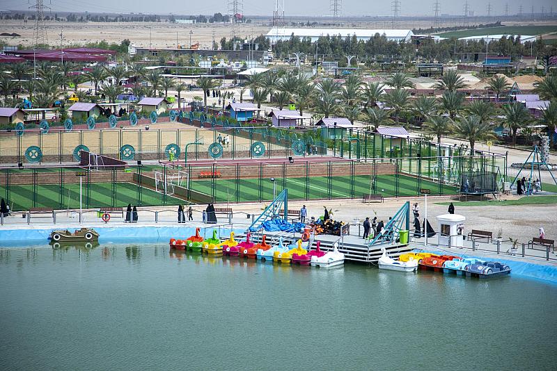 إقبال واسع على المجمعات الترفيهية التابعة للعتبة العباسية المقدسة في أيام عطلة عيد الفطر