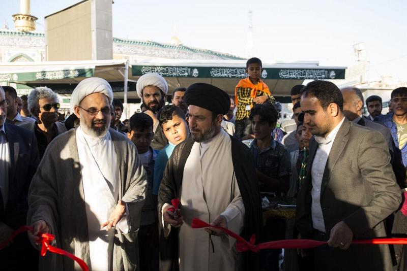 ضمن فعاليات مهرجان فتوى الدفاع المقدّس: معرضٌ فنّي يجسّد بطولات الحشد الشعبيّ والقوّات الأمنية..