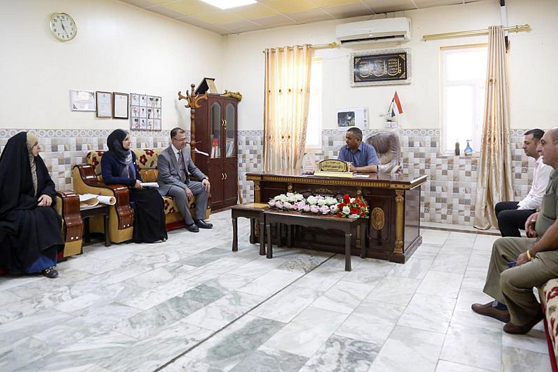 جامعة الكفيل تنظم زيارة إنسانية إلى دار البراعم للأيتام في النجف الأشرف