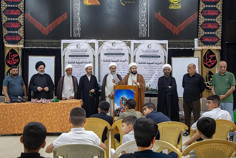 قسم الشؤون الدينية يختتم دوراته الصيفية للناشئة في ديالى
