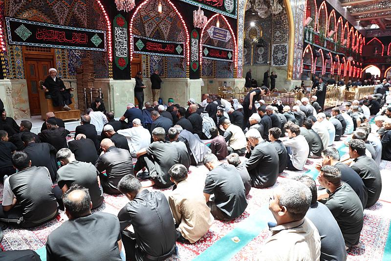 قسم الشؤون الدينية يقيم محاضرة توعوية في اليوم السابع لذكرى شهادة الإمام الحسين (عليه السلام)