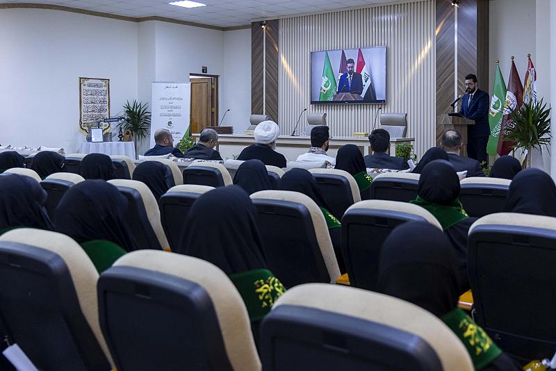 العتبة العباسية المقدسة تحتفي بتخرج طالبات معهد الخطابة الحسينية النسوي