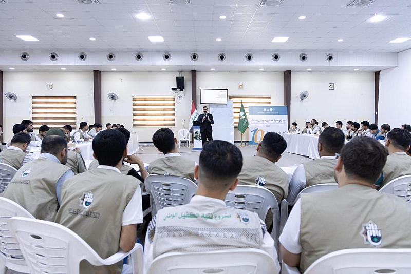 قسم العلاقات ينظم ورشة عن فن الإقناع والتواصل الفعّال للطلبة المنسقين