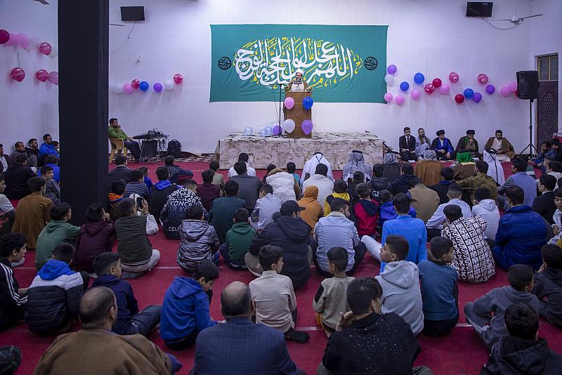 شعبة الخطابة للتبليغ الحسيني تحتفي بذكرى ولادة الأقمار المحمدية في بغداد
