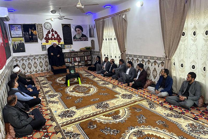 المجمع العلمي يحيي ذكرى شهادة السيدة الزهراء (عليها السلام) في قضاء الهندية