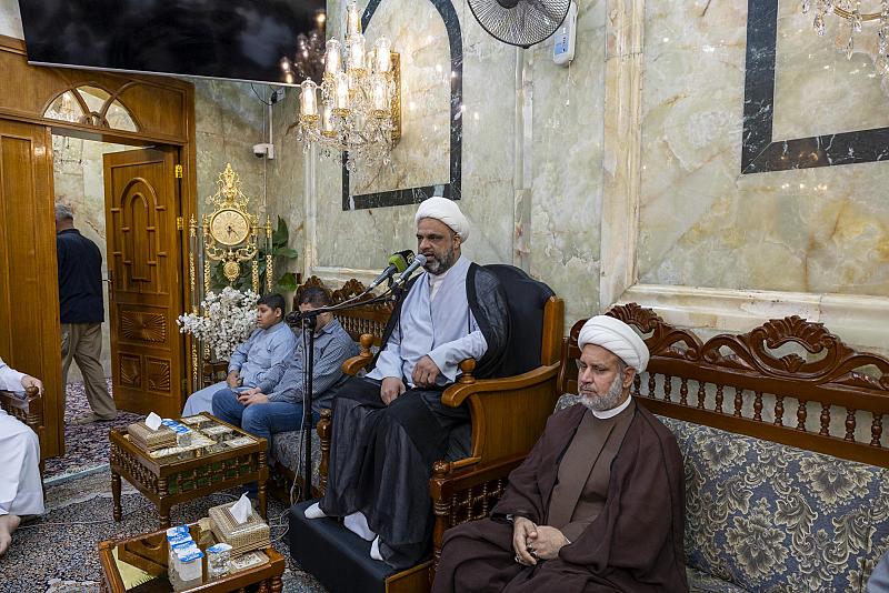 العتبة العباسية المقدسة تُقيم مجلسها العزائي الأسبوعي إحياءً لذكرى أهل البيت (عليهم السلام)