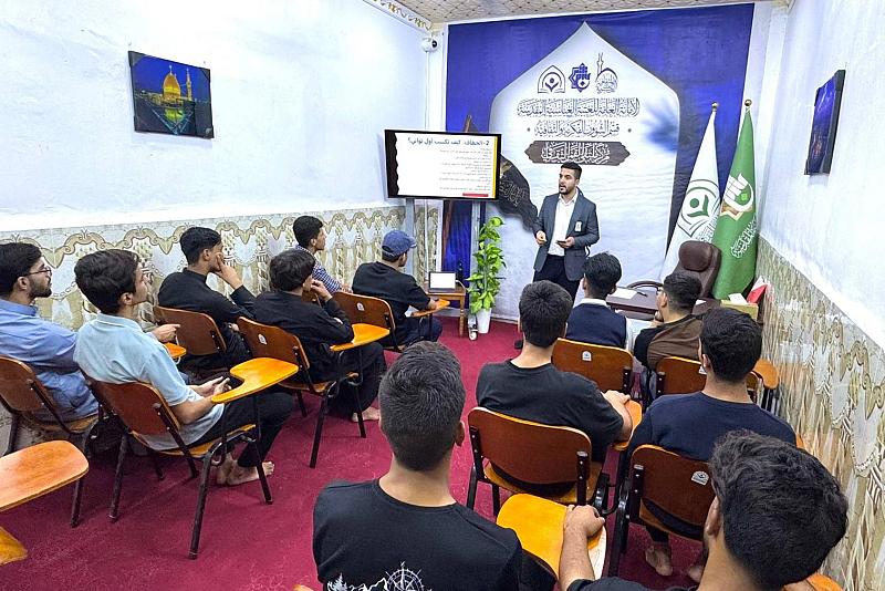 قسم الشؤون الفكرية يقيم ورشة تدريبية حول صناعة النص الثقافي في ذي قار