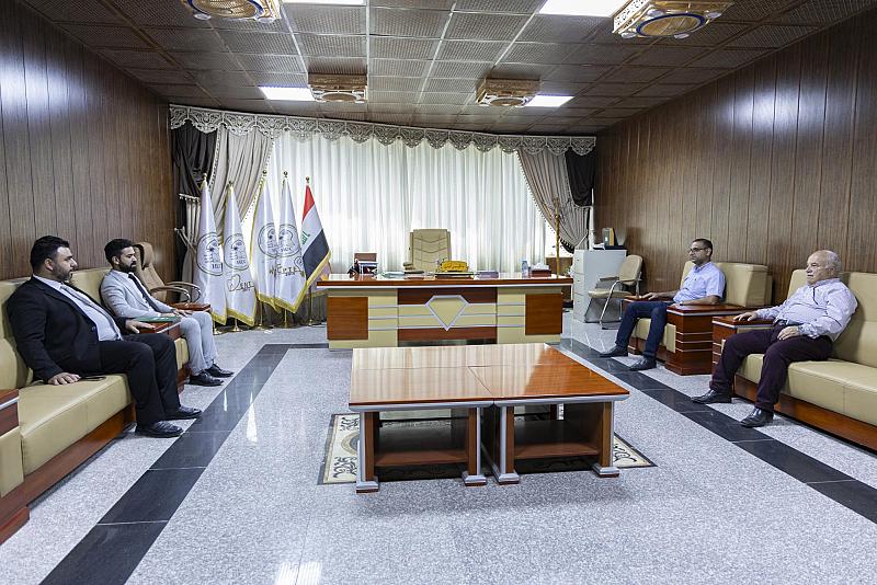 العتبة العباسية المقدسة تدعو كلية الحسين (عليه السلام) لحضور مهرجان رحمة للعالمين
