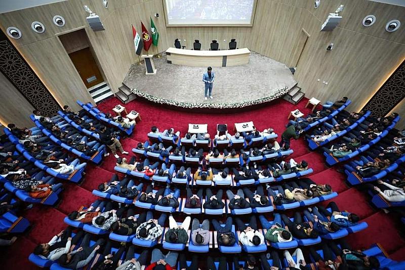 وفد من صلاح الدين يطّلع على أساليب التعليم الحديثة في مجموعة العميد التعليمية