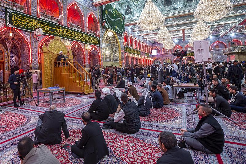 العتبة العباسية تختتم مجلسها العزائي المركزي بذكرى شهادة الإمام الهادي (عليه السلام)