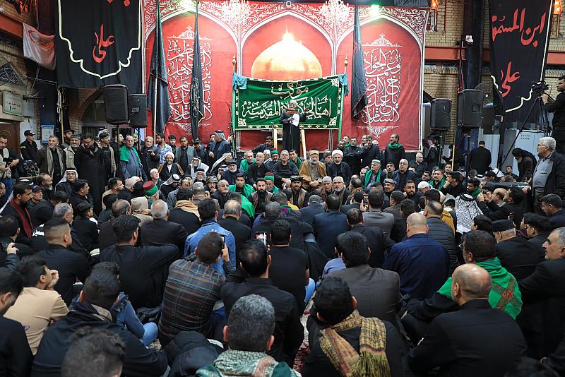 بذكرى شهادة القاسم بن الإمام الكاظم (عليهما السلام).. أهالي كربلاء ينظّمون موكبَ عزاء موحّد