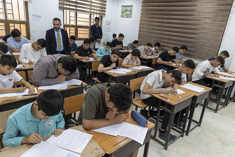 مجموعة العميد: ملاكات ثانوية سيد الماء هيّأت برامج خاصة لتدريب الطلبة على الأجواء الامتحانية