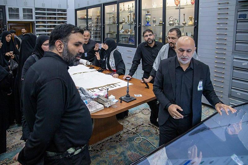 وفد عربي وأجنبي: مقتنيات المتحف تشكّل أهميةً للباحثين الذين يرومون دراسة التاريخ الإسلامي بحقبه المختلفة