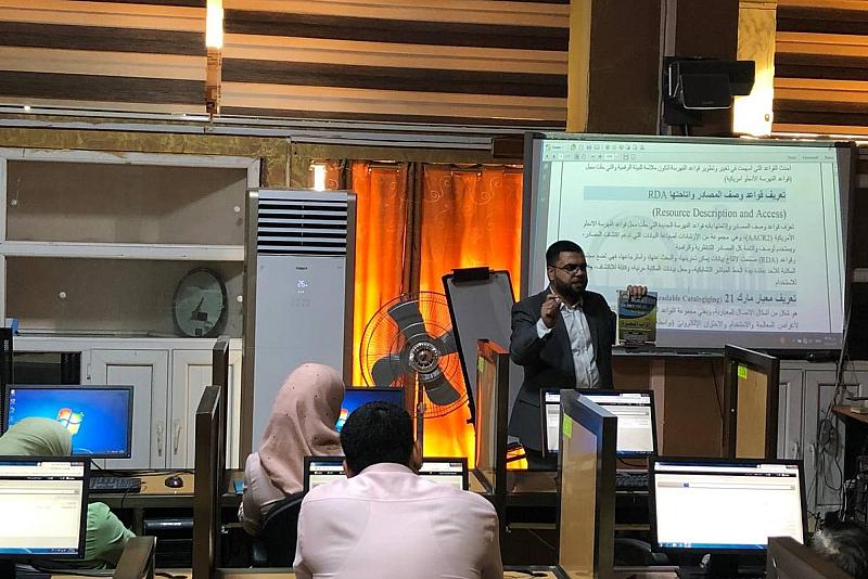 قسم الشؤون الفكرية يقيم دورة تخصّصية حول الفهرسة الحديثة لملاكات جامعة البصرة