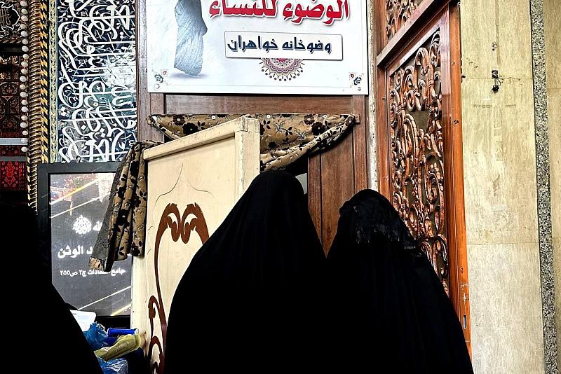 شعبة التوجيه الديني النسوي تواصل تقديم خدماتها التبليغية لزائرات الأربعين