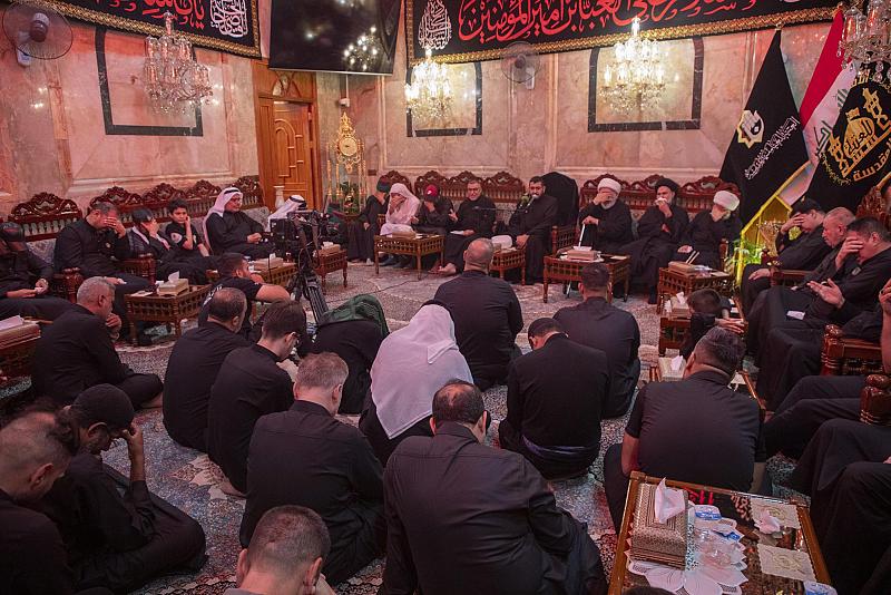 العتبة العباسية تواصل عقد مجالسها العزائية في شهر محرم الحرام