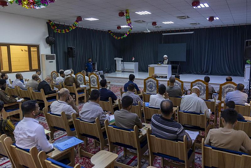 المجمع العلمي يجري اختباراته للمشاركين في مشروع التعليم القرآني المستمر
