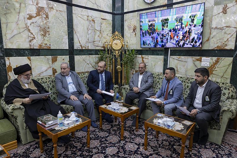 المتولي الشرعي للعتبة العباسية المقدسة يوافق على منهاج حفل تخرج طلبة الجامعات العراقية