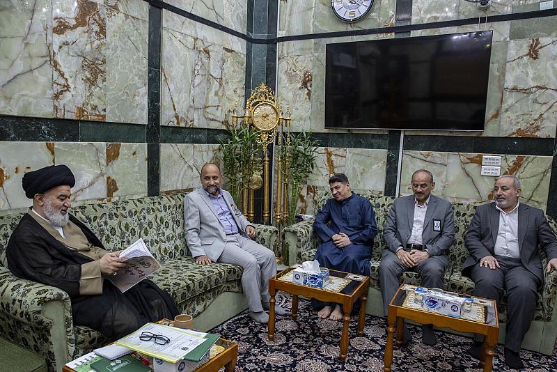سماحة السيد الصافي يدعو إلى الاهتمام بكتاب نهج البلاغة والسعي لفهمه ونشر معارفه