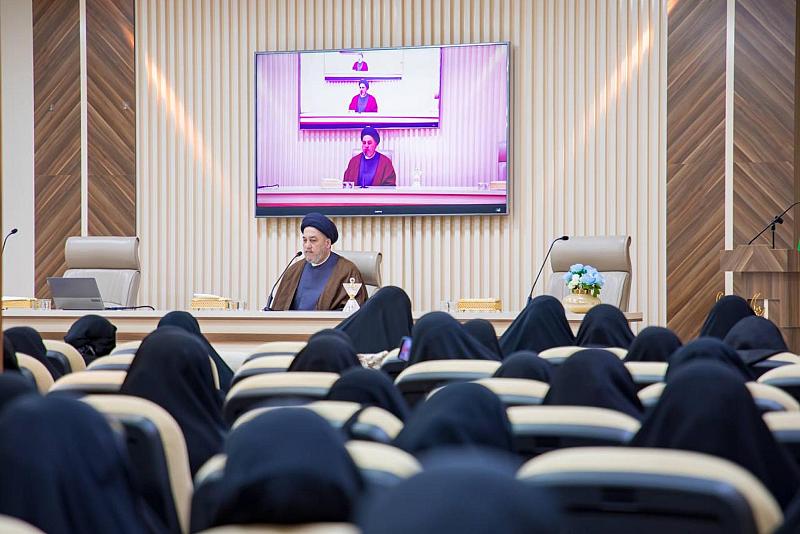 فعّاليات ختام برنامج رابطة خطيبات المنبر الحسيني تشهد إقامة محاضرةٍ عن مفهوم الانتظار ومسؤوليته