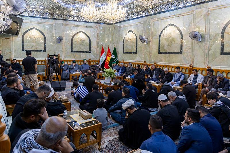 تزامنًا مع ليلة القدر الثالثة.. العتبة العباسية المقدسة تقيم مجلسها العزائي الأسبوعي