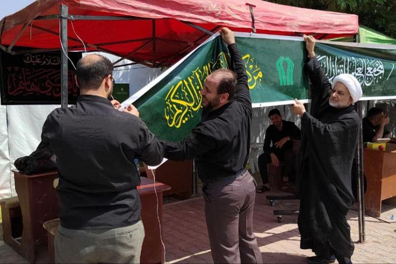  الانتهاءُ من تهيئة المحطّة الخاصّة بتعريف الزائرين على مصحف العتبة العبّاسية المقدّسة