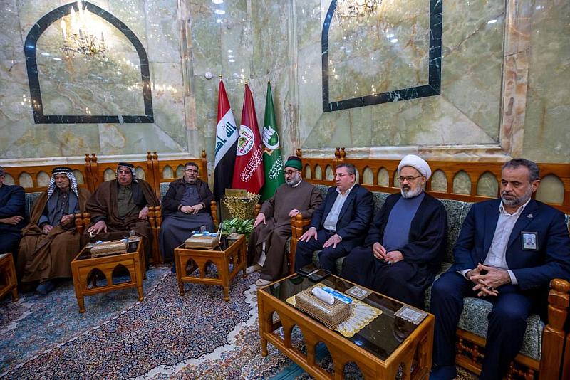 العتبة العباسية المقدسة تكرّم عددًا من عوائل الشهداء على هامش فعاليات حفل تخرّج طلبة الجامعات السادس