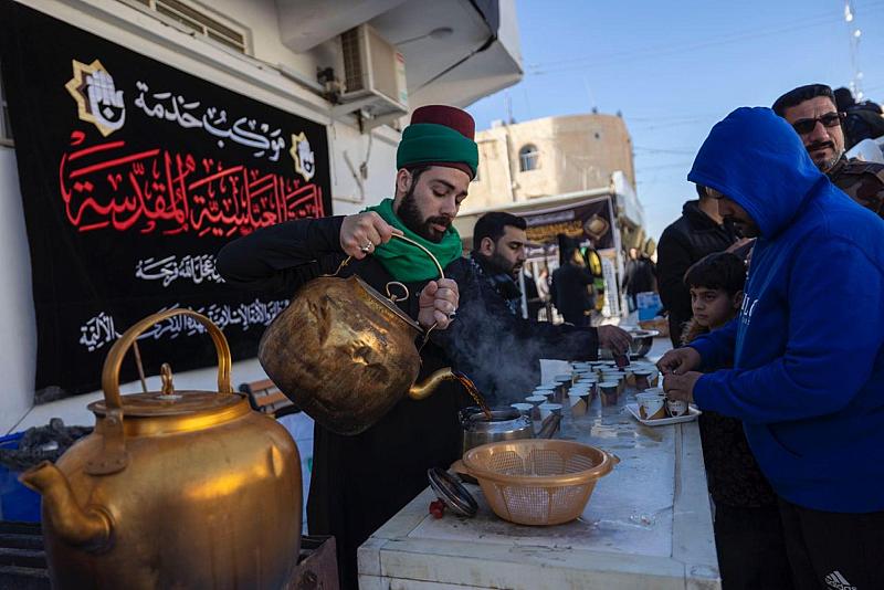 العتبة العباسية تواصل تقديم خدماتها لزائري سامراء