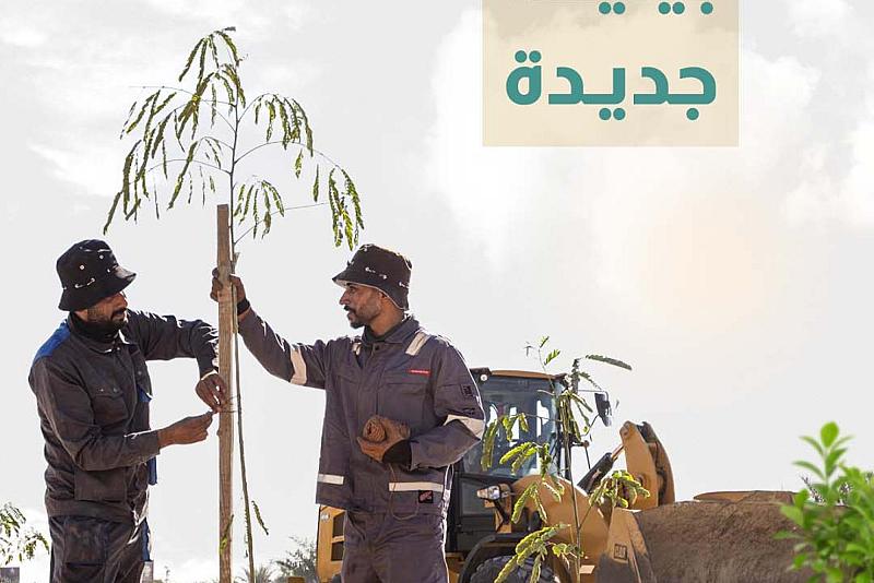 العتبة العباسية تطلق حملة لتشجير طريق بين النجف وكربلاء