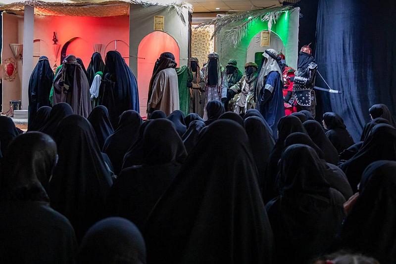 شعبة الخطابة الحسينية النسوية تقيم مجلس عزاء بذكرى شهادة السيدة فاطمة الزهراء (عليها السلام)