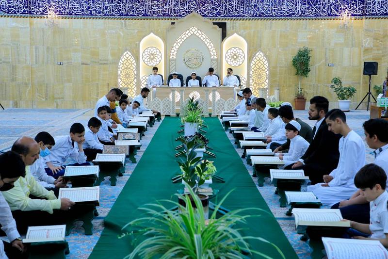 تنظيم الختمة القرآنيّة المرتّلة حِفظاً في مقام الإمام المهديّ (عجّل الله فرجه)