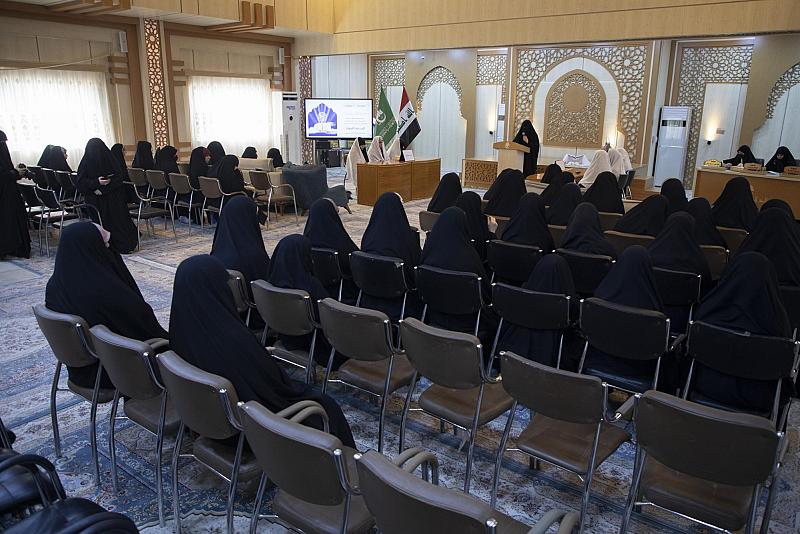 معهد القرآن الكريم النسوي يقيم المسابقة الفرقية الثانية في النجف