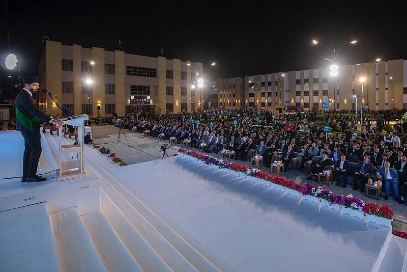 طلبة الجامعات يقدّمون الشكر للعتبة العباسية المقدسة على تنظيم الحفل المركزي لتخرّج طلبة الجامعات العراقية