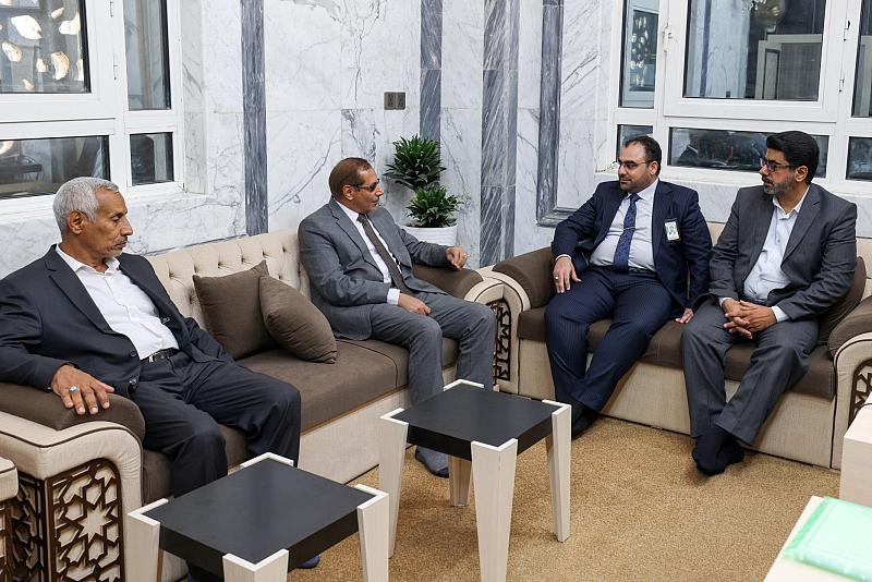 مؤسّسة الوافي تبحثُ مع مؤسّسة السجناء السياسيّين إنجاز موسوعتها
