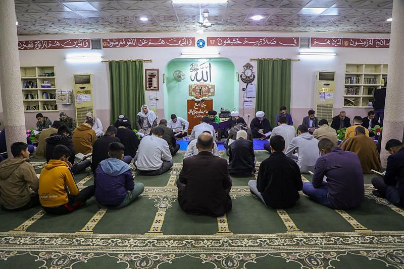 المجمَع العلميّ يقيم الختمات القرآنيّة الرمضانيّة في نينوى والبصرة والديوانية والنجف وبغداد