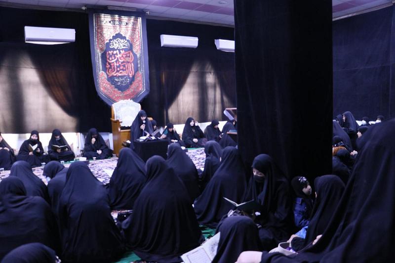 عقدُ مجلسِ العزاء النسويّ السنويّ لإحياء ذكرى شهادة الإمام الهادي (عليه السلام)