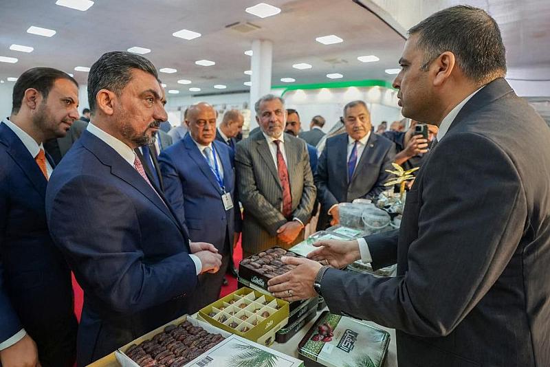 شركة الكفيل للصناعات الغذائية تعرض منتجاتها المتنوعة في معرض التمور العراقي