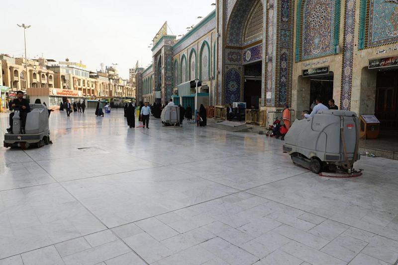 قسمُ ما بين الحرمَيْن الشريفَيْن يكثّف أنشطته الخدميّة