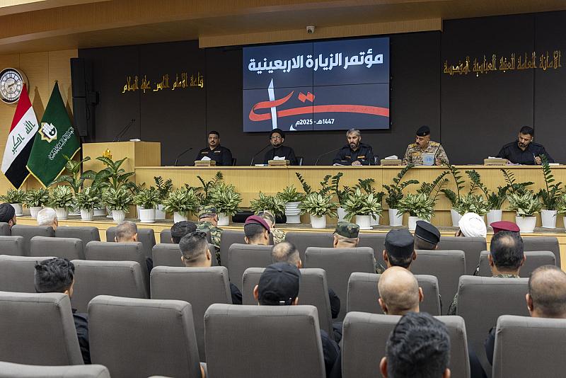 فرقة العباس (عليه السلام) تعقد مؤتمرها السنوي لمناقشة تحضيراتها الخاصة بزيارة الأربعين