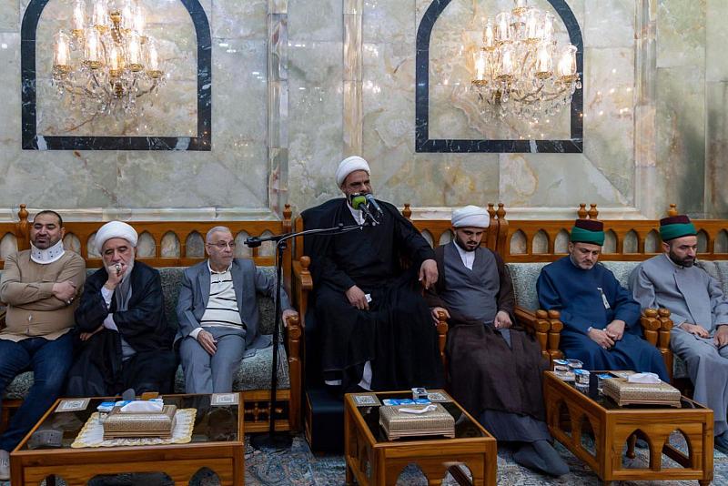 العتبة العباسية المقدسة تحيي ذكرى وفاة القاسم بن الإمام الكاظم (عليهما السلام) ضمن مجلس عزائها الأسبوعي