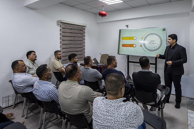 قسم الشؤون الفكرية ينظّم برنامجاً ثقافياً لوفدٍ تربويّ من محافظة البصرة