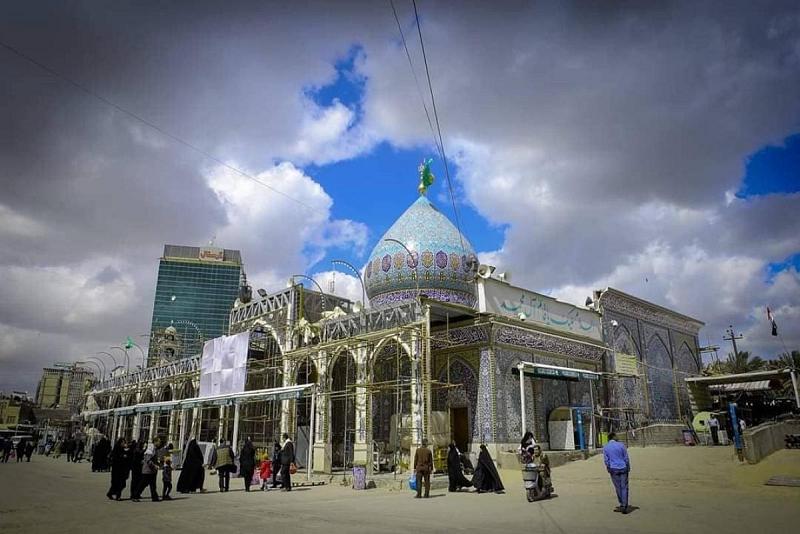 بالصّور: أشواطٌ متقدّمة تُقطع في مشروع توسعة مقامِ الإمام المهديّ (عجّل اللهُ فرجه الشريف)
