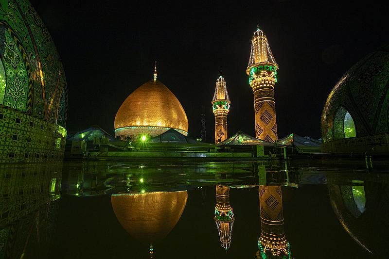 مشاهد من قبّة ومنائر مرقد أبي الفضل العباس (عليه السلام)