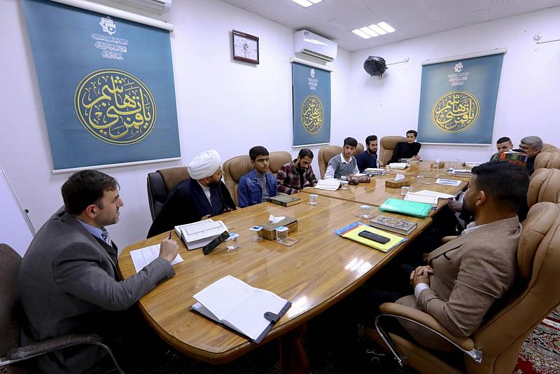 المجمع العلمي ينظم ورش تدريبية لطلبة مشروع التعليم القرآني المستمر