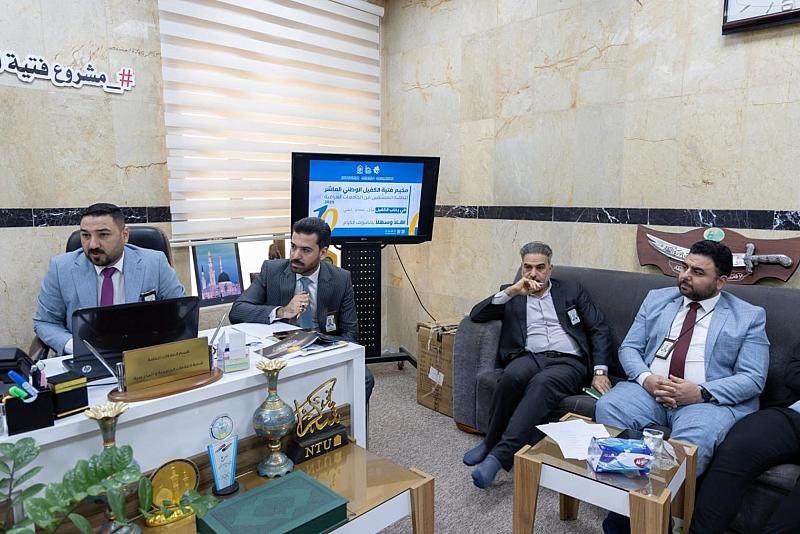 قسم العلاقات العامة يناقش تحضيراته لإطلاق فعاليات مخيم فتية الكفيل الوطني العاشر