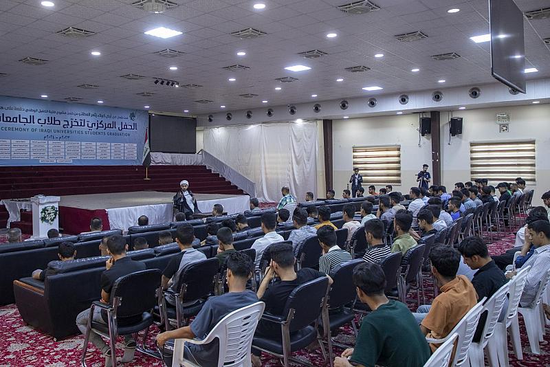قسم الشؤون الفكرية ينظّم برنامجًا ثقافيًّا لوفد شبابي من بابل