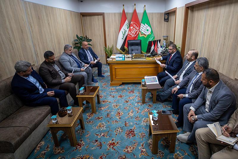 العتبتان المقدستان الحسينية والعباسية تناقشان خطة الحفل المركزي لتخرج طلبة الجامعات العراقية