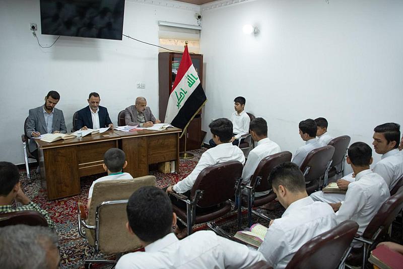 المجمع العلمي يجري الاختبارات التمهيدية لمسابقة العميد القرآنية