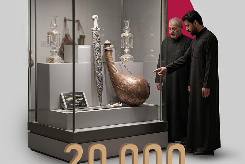 20 ألف زائر وأكثر استقبلهم متحف الكفيل في العشرة الأُولى من شهر محرم