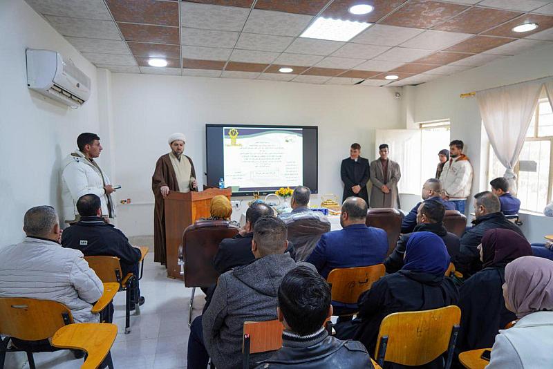 المجمَع العلمي يقيم ندوة قرآنيّة عن سيرة أمير المؤمنين (عليه السلام) في جامعة تكريت